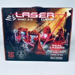 Laser Board Game Khet 2.0 Strategy Mensa Select 2010 Tested Working Complete